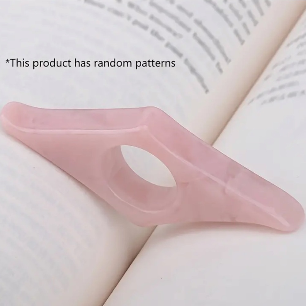 NEW Resin Thumb Book Support